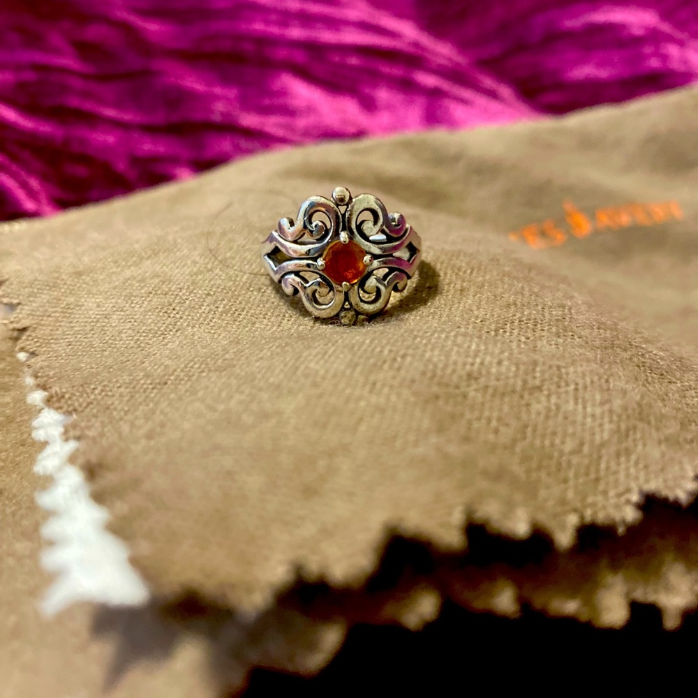 James Avery Citrine ring, sz 8